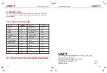 Preview for 11 page of UNI-T UTi85A User Manual