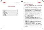 Preview for 3 page of UNI-T UTi85H+ User Manual