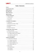 Preview for 6 page of UNI-T UTL8500 Series User Manual