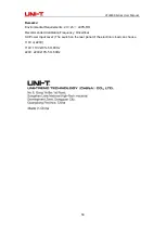 Preview for 53 page of UNI-T UTL8500 Series User Manual