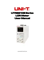 Предварительный просмотр 1 страницы UNI-T UTR2810E Series User Manual