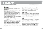 Preview for 7 page of UNI-T UTS1000 Series Operating Manual