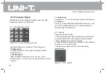 Preview for 13 page of UNI-T UTS1000 Series Operating Manual