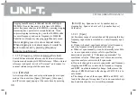 Preview for 39 page of UNI-T UTS1000 Series Operating Manual