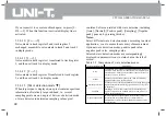 Preview for 47 page of UNI-T UTS1000 Series Operating Manual