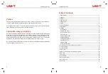 Preview for 2 page of Uni-Trend UTi26OB User Manual