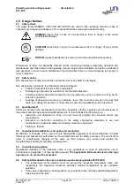 Preview for 4 page of UNI 10 EV Series Operating And Mounting Manual