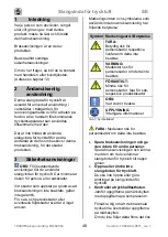 Preview for 46 page of UNI 10049 Operating Instructions Manual