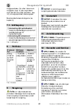 Preview for 48 page of UNI 10049 Operating Instructions Manual