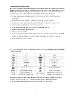 Предварительный просмотр 3 страницы UNI DM-1170A Operation Manual