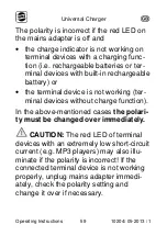 Preview for 59 page of UNI POWERFIX 10204 Operating Instructions Manual