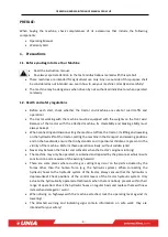 Предварительный просмотр 7 страницы UNIA CROSS HP Operating And Maintenance Manual