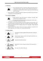 Предварительный просмотр 9 страницы UNIA HARRIER Operating And Maintenance Manual