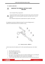 Предварительный просмотр 19 страницы UNIA HARRIER Operating And Maintenance Manual