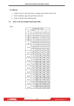 Предварительный просмотр 23 страницы UNIA HARRIER Operating And Maintenance Manual