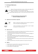 Preview for 22 page of UNIA TERIS XL H 4 Operating And Maintenance Manual