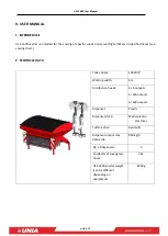 Preview for 12 page of UNIA USF 1600 Manual