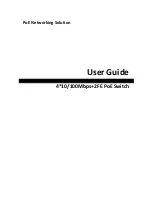 UNIARCH SW-2106-P User Manual preview