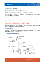 Preview for 14 page of UNIBLOC FLOTRONIC ONE-NUT Installation, Operation And Maintenance Manual