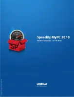 UNIBLUE SpeedUpMyPC 2010 Product Manual preview