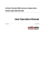 Предварительный просмотр 1 страницы Unibrain 580 User'S Operation Manual