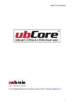 Unibrain API-810 User Manual preview