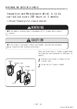 Предварительный просмотр 137 страницы Unic URW295CAR Workshop Manual