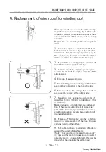 Предварительный просмотр 141 страницы Unic URW295CAR Workshop Manual