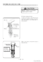 Предварительный просмотр 142 страницы Unic URW295CAR Workshop Manual