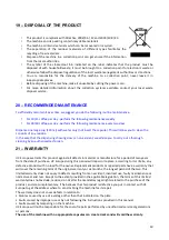 Preview for 19 page of UNICA COFFEE UIC 8001 Instruction Manual