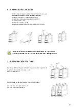 Preview for 24 page of UNICA COFFEE UIC 8001 Instruction Manual