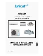 Unical Air MFX2 18 HE Installation Manual preview