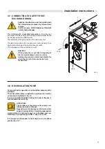 Предварительный просмотр 15 страницы Unical AIREX 150 Installation And Maintenance Instructions Manual