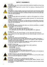 Preview for 2 page of Unical !DEA User Operating Instructions Manual