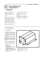 Preview for 9 page of Unical DUA plus Installation And User Instruction Manual