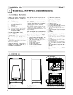 Preview for 8 page of Unical EVE 05 CTFS 24 Installation, Use And Maintenance Manual