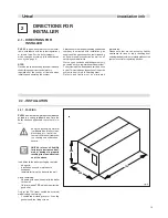 Preview for 13 page of Unical EVE 05 RTN 24 Installation, Use And Maintenance Manual