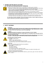 Preview for 3 page of Unical FIREX 2S Operating Instructions For The User