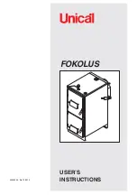 Unical FOKOLUS User Instruction preview