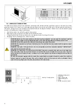 Preview for 8 page of Unical HP OWER 120 User'S And Installer'S Manual