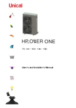 Preview for 1 page of Unical HP OWER ONE 70 User'S And Installer'S Manual