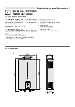 Preview for 7 page of Unical IDRONIK TN 14 Instructions For Installer, User And Service Man