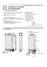 Preview for 7 page of Unical IDRONIK TS 13 Istructions For Installer, User And Service Man