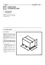 Preview for 7 page of Unical IVEN B60 TFS 24 Installation, Use And Maintenance Manual