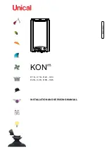 Unical KONm C 18 Installation And Servicing Manual preview