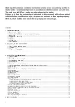 Preview for 2 page of Unical MODULEX EXT 150 Installation And Servicing Instructions