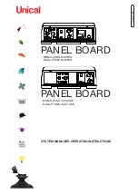 Предварительный просмотр 1 страницы Unical PANEL BOARD MODULATING MASTER Operating Instructions Manual