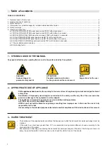 Предварительный просмотр 2 страницы Unical PANEL BOARD MODULATING MASTER Operating Instructions Manual