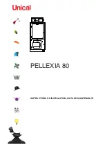 Unical PELLEXIA 80 Instructions For Installation, Use And Maintenance Manual preview