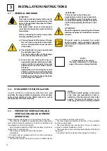 Preview for 16 page of Unical SPK 1000 Installation And Maintenance Instructions Manual